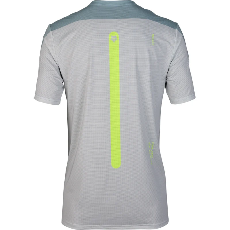 Maglia Fox Flexair Aviation Race - Grigio verde