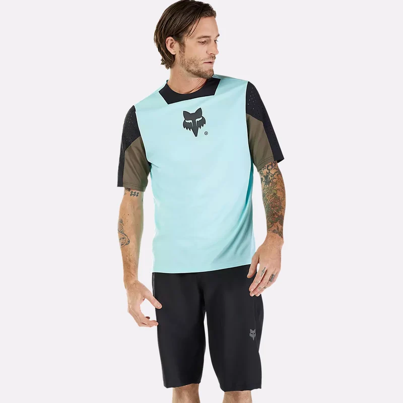 Maglia Fox Defend Elevated - Azzurro