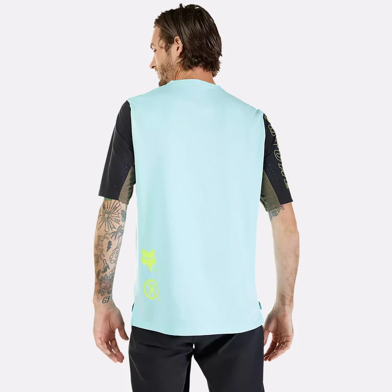 Maglia Fox Defend Elevated - Azzurro