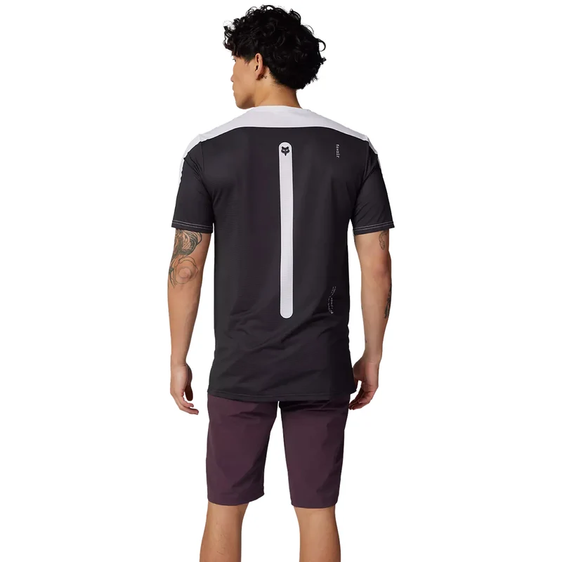 Maglia Fox Flexair Aviation Race - Grigio