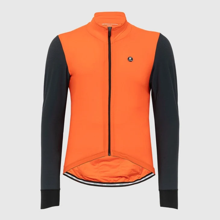 Maglia maniche lunghe Pissei Monviso - Arancio grigio
