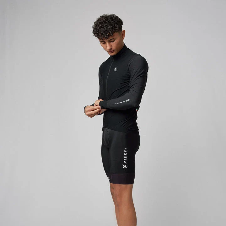 Maglia maniche lunghe Pissei Monviso - Nero
