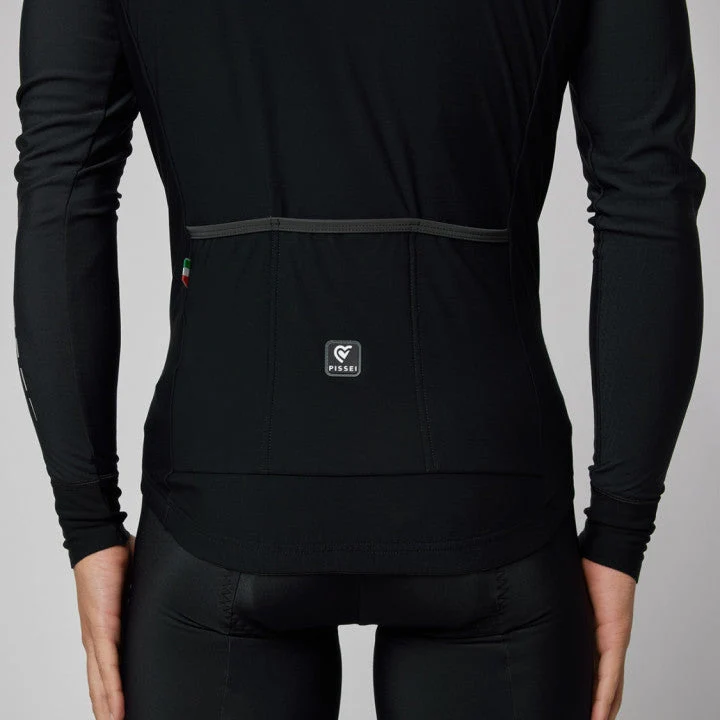 Maglia maniche lunghe Pissei Monviso - Nero