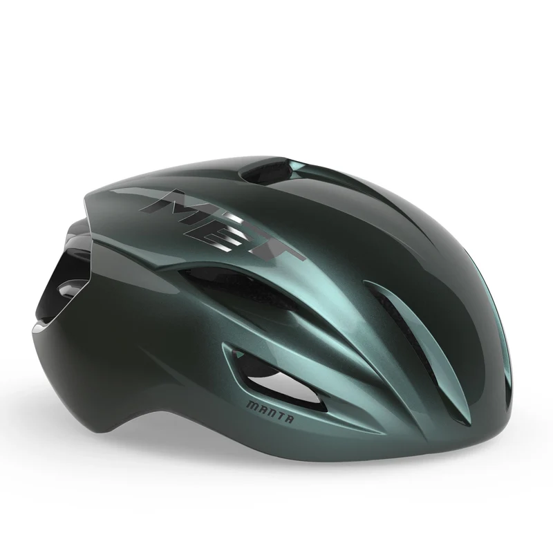 Casco Met Manta Mips - Verde blu
