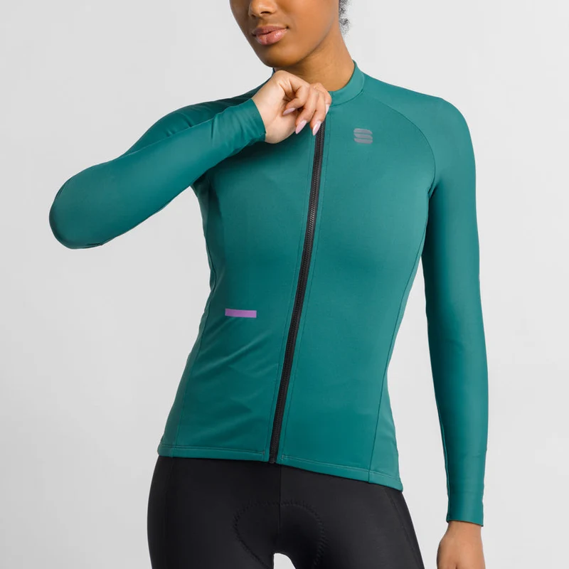 Maglia donna maniche lunghe Sportful Supernova - Verde