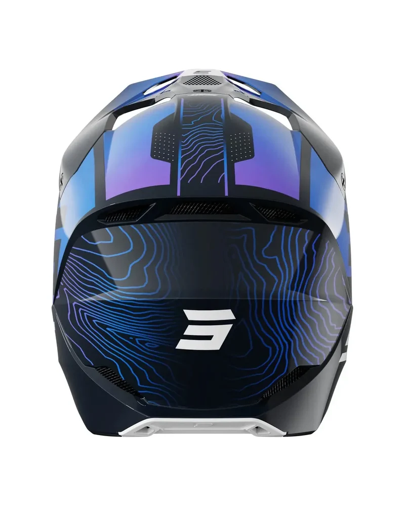 SHOT APEX CASCO DI MOTO BLU GLOSSY