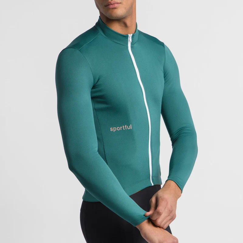 Maglia maniche lunghe Sportful Classic Thermal - Verde
