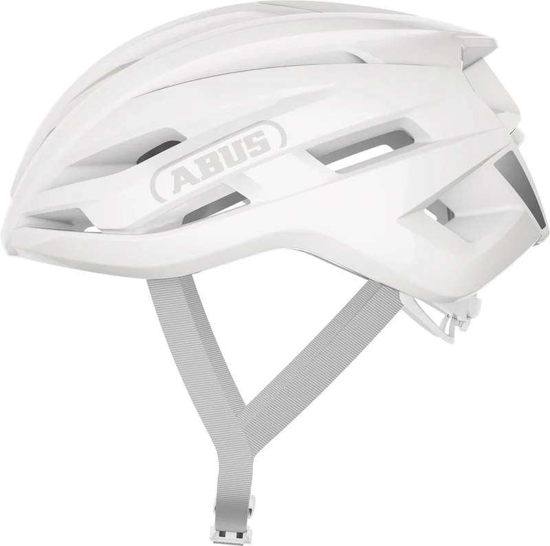 Casco Abus Stormchaser Ace - Pure white