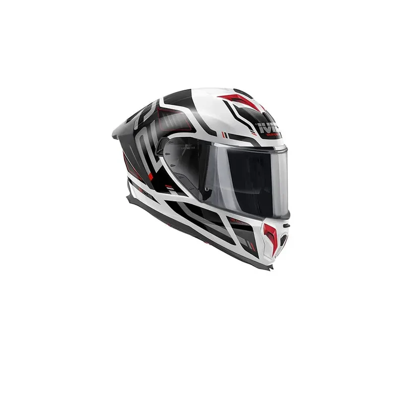GIVI H503 QUASAR INTEGRALE CASCHI DI MOTO BIANCO NERO ROSSO