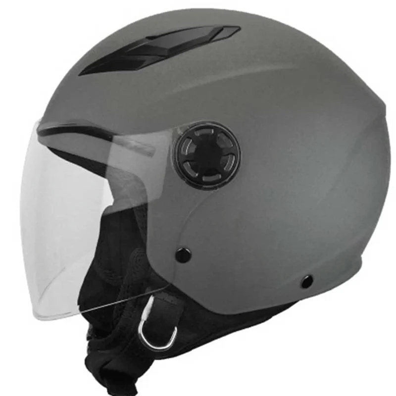 SKA-P 2MH FUN MONO JR Moto Jet Bambini Caschi Antracite Satinato