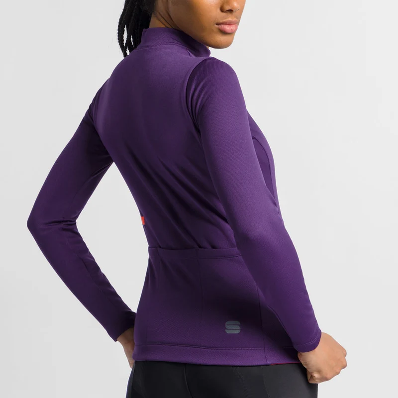 Maglia donna maniche lunghe Sportful Classic Thermal - Viola
