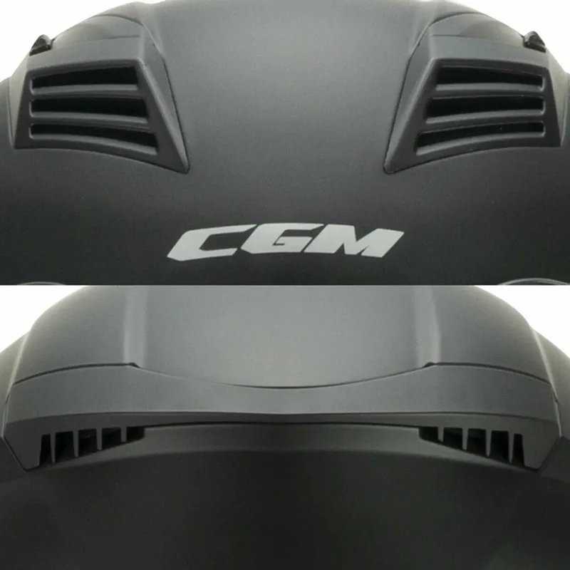 CGM 169A ILLI MONO JET CASCHI DI MOTO NERO OPACO