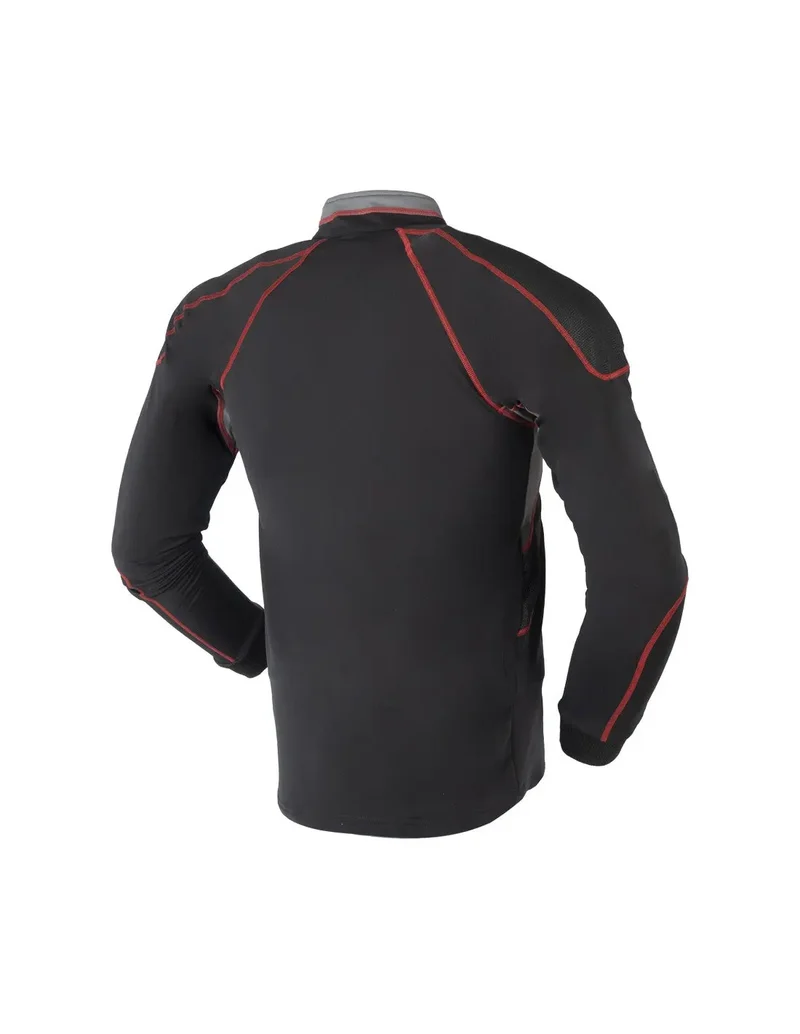 R-TECH JACK GIACCA DI MOTO ANTIVENTO UOMO NERO