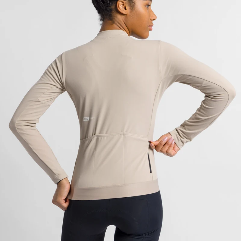 Maglia donna maniche lunghe Sportful Srk 2 - Beige