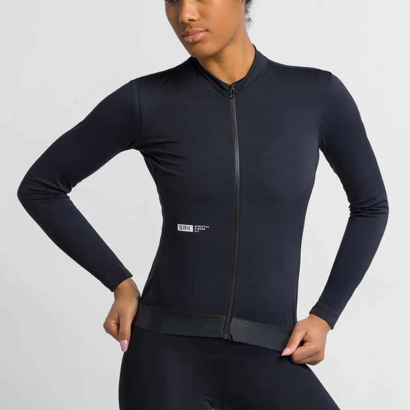 Maglia donna maniche lunghe Sportful Srk 2 - Nero