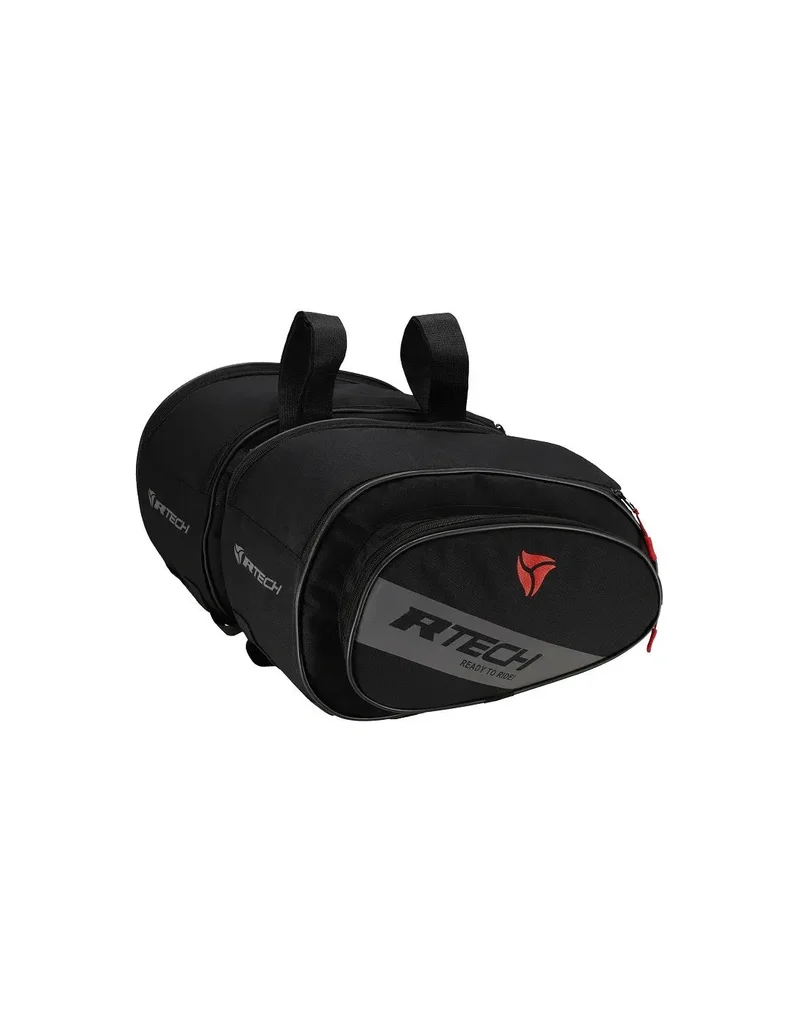 R-TECH FLIGHT BORSE DA SELLA MOTO NERO