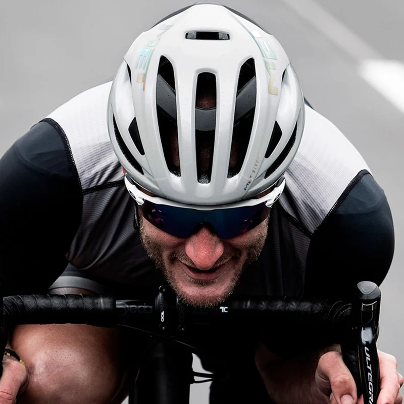 Casco Met Rivale Mips - Bianco grigio
