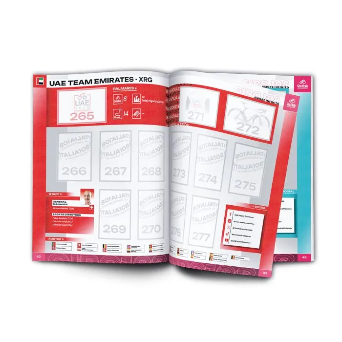 Album Figurine Giro d'Italia 108 Starter Pack Panini