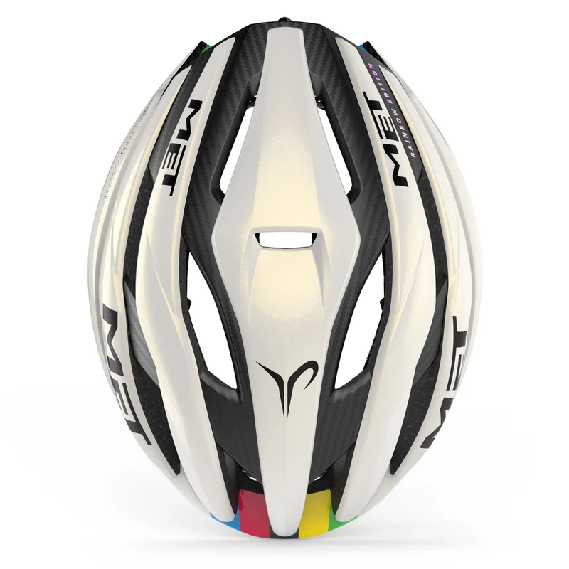 Casco Met Trenta 3K Carbon Mips Tadej Pogacar - Rainbow Edition