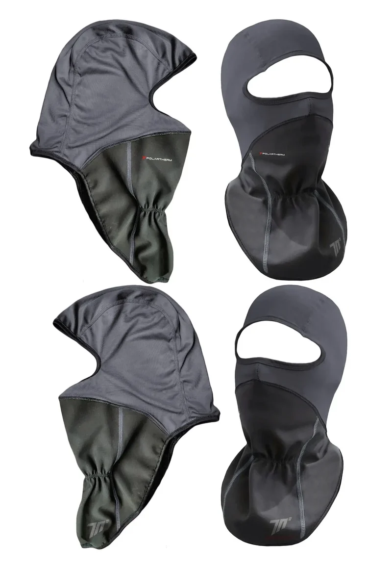 SEVENTY SD-W2 Passamontagna Da Moto Unisex Grigio