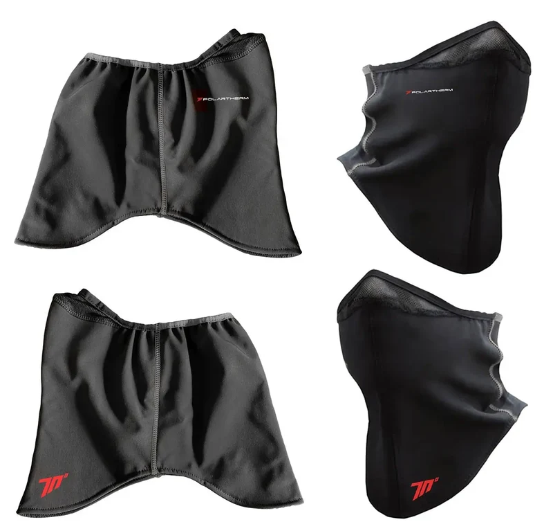 SEVENTY SD-W1 Passamontagna Da Moto Unisex Nero