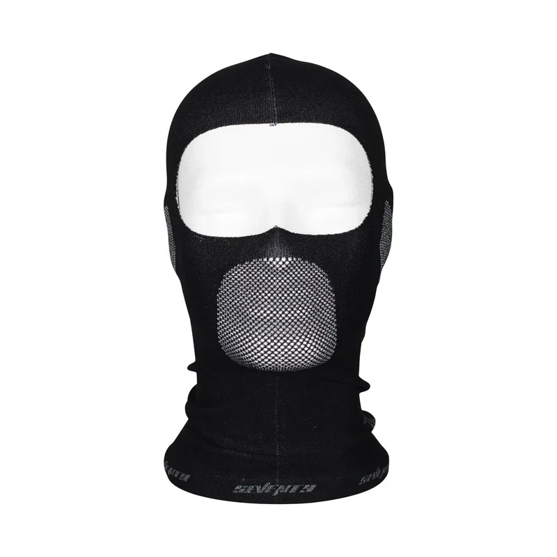 SEVENTY SD-CT2 Passamontagna Motocicletta Senza Cuciture Unisex Nero