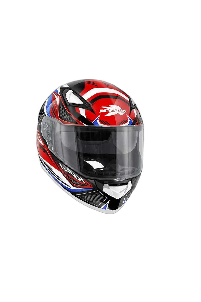 KAPPA KV41 DALLAS INTEGRALI CASCHI DI MOTO ROSSO BLU BIANCO