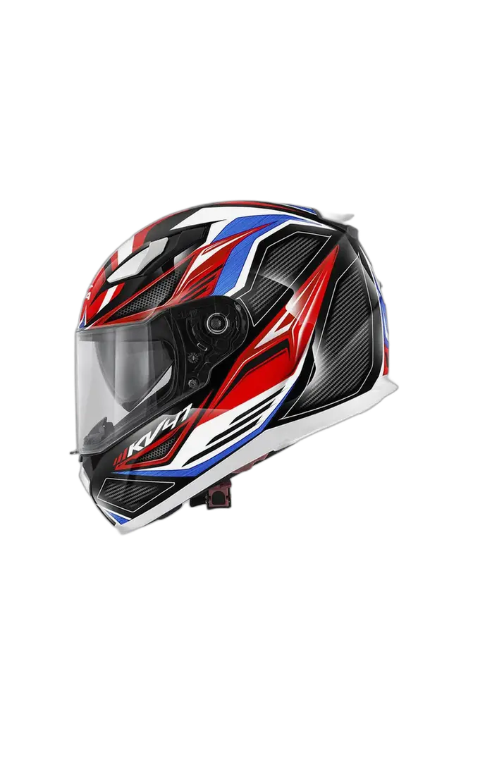 KAPPA KV41 DALLAS INTEGRALI CASCHI DI MOTO ROSSO BLU BIANCO