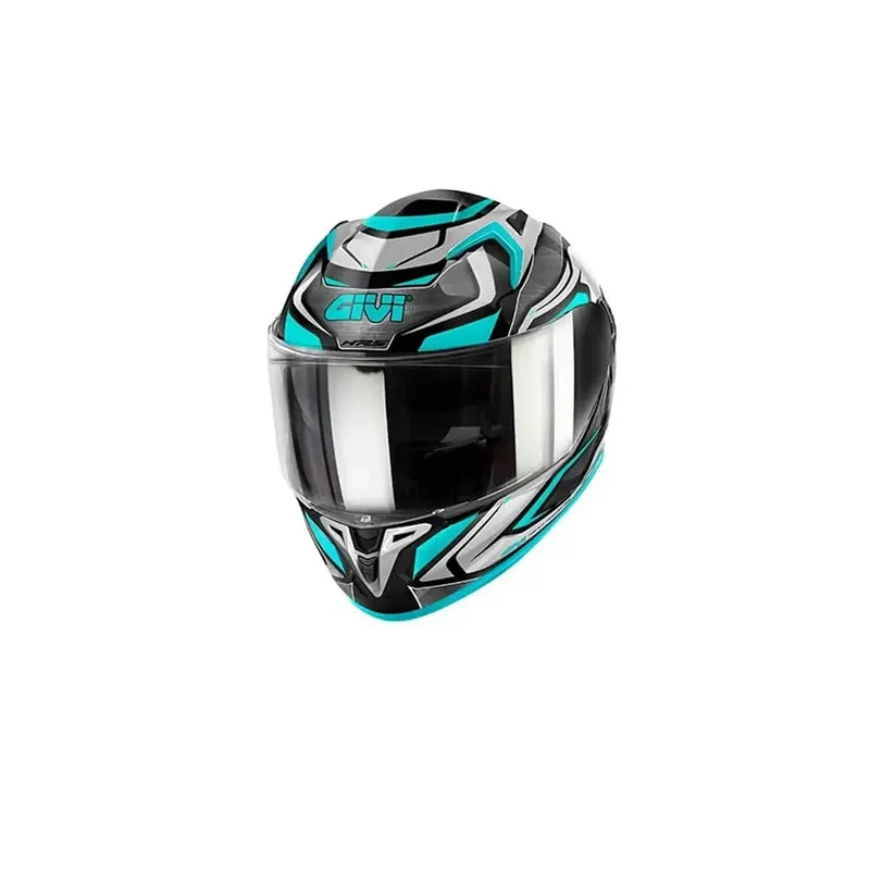 GIVI 50.9 ATOMIC TURISMO INTEGRALE CASCHI DI MOTO TITANIO ARGENTO BLU