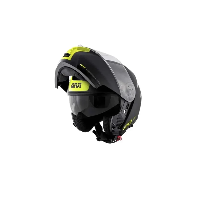 GIVI X20 EXPEDITION EVO INTEGRALI MODULARE CASCHI DI MOTO NERO GIALLO