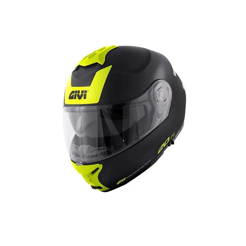 GIVI X20 EXPEDITION EVO INTEGRALI MODULARE CASCHI DI MOTO NERO GIALLO