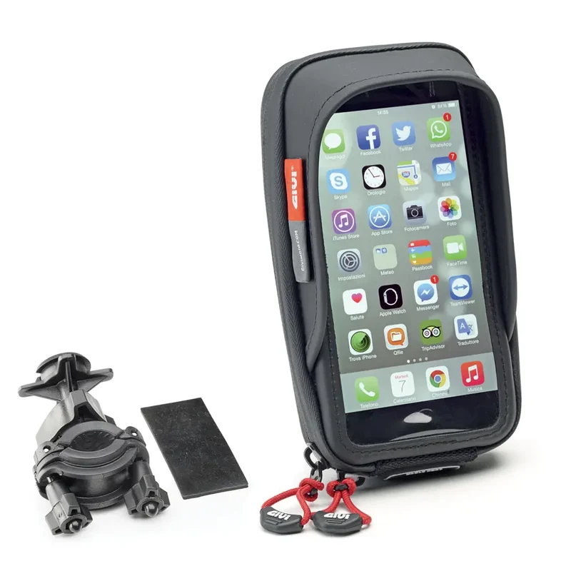 GIVI S957B PORTA DISPOSITIVO MANUBRIO IPHONE 6 PLUS /GPS