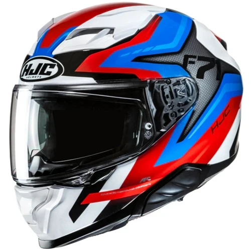 CASCO INTEGRALE HJC F71 FES MC21 BIANCO NERO BLU ROSSO