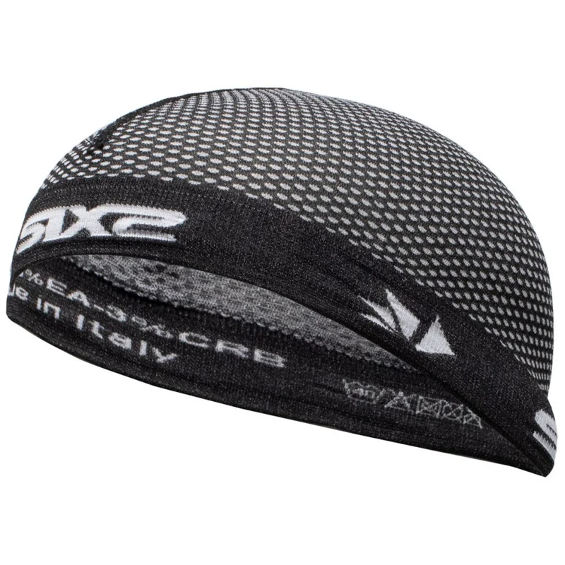CALOTTINA SIX NERO CARBON SETATO SCXL-BT