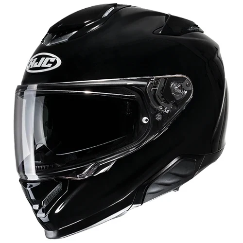 CASCO INTEGRALE HJC F71 NOIR NERO METALIZZAO