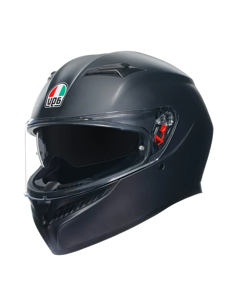 AGV K3 MOTO INTEGRALI CASCHI DI MOTO NERO OPACO