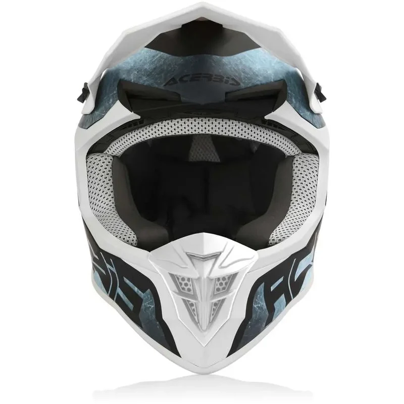 ACERBIS LINEAR MOTO CASCHI DI MOTO BIANCO BLU