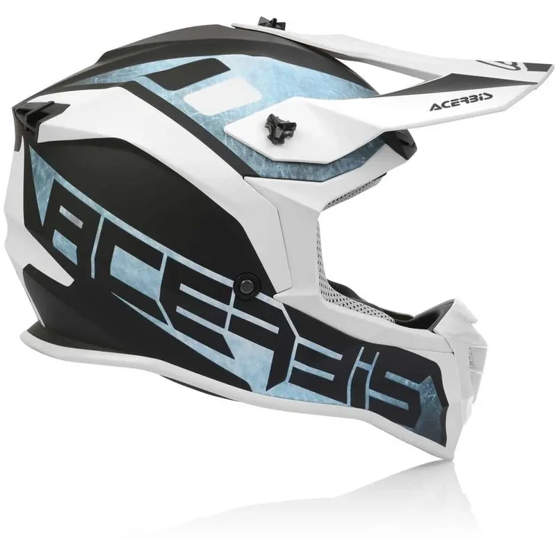 ACERBIS LINEAR MOTO CASCHI DI MOTO BIANCO BLU