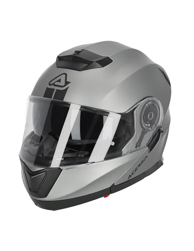 ACERBIS SEREL 22.06 MOTO MODULARE METALLO CASCHI DI MOTO GRIGIO