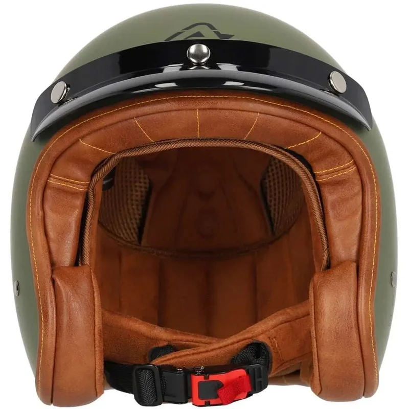 ACERBIS SKODELA 22.06 MOTO JET CASCHI DI MOTO VERDE MILITAR