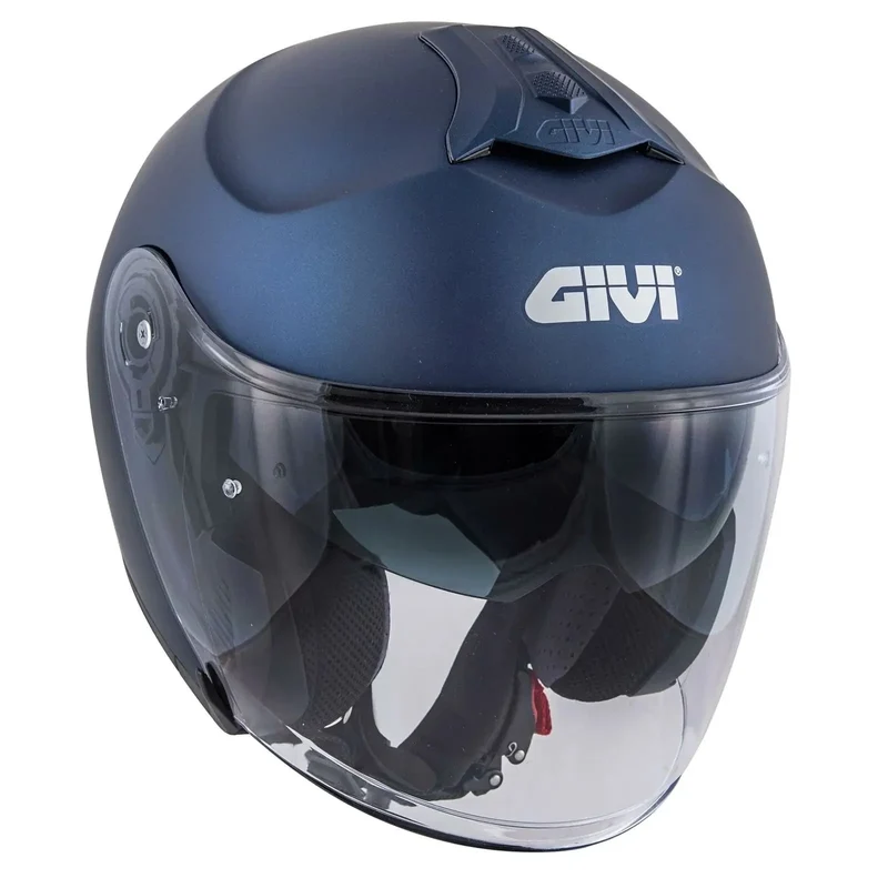 GIVI X22 PLANET SOLID SCOOTER JET VISO APERTO CASCHI DI MOTO BLU