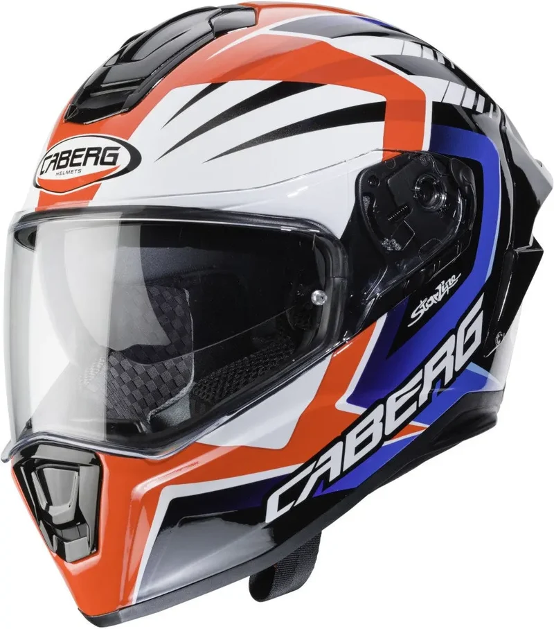 CABERG DRIFT EVO MR55 INTEGRALI CASCHI DI MOTO BIANCO ROSSO BLU