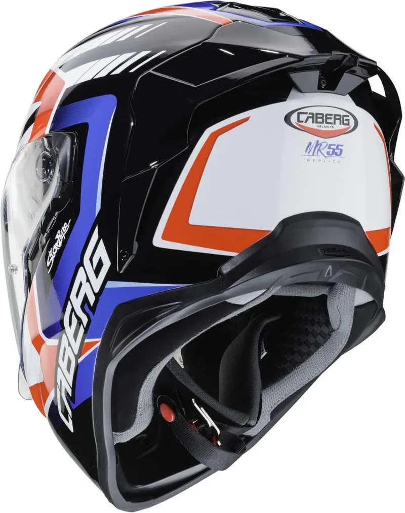 CABERG DRIFT EVO MR55 INTEGRALI CASCHI DI MOTO BIANCO ROSSO BLU