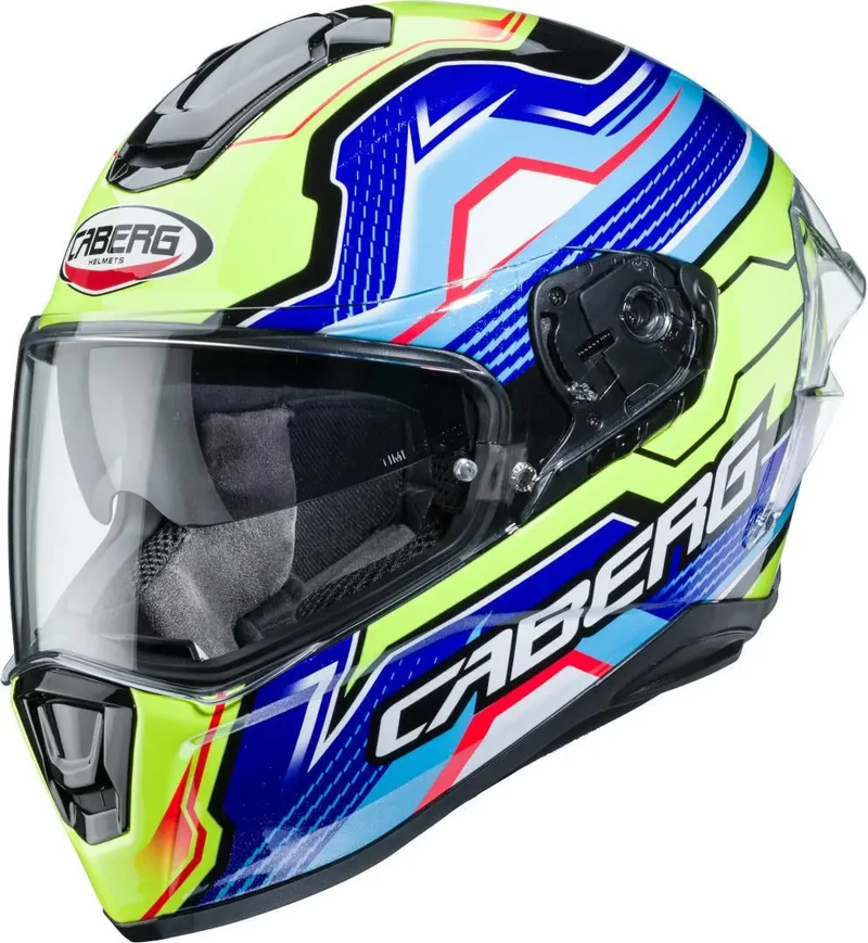 CABERG DRIFT EVO LB29 INTEGRALI CASCHI DI MOTO NERO GIALLO FLUO BLU