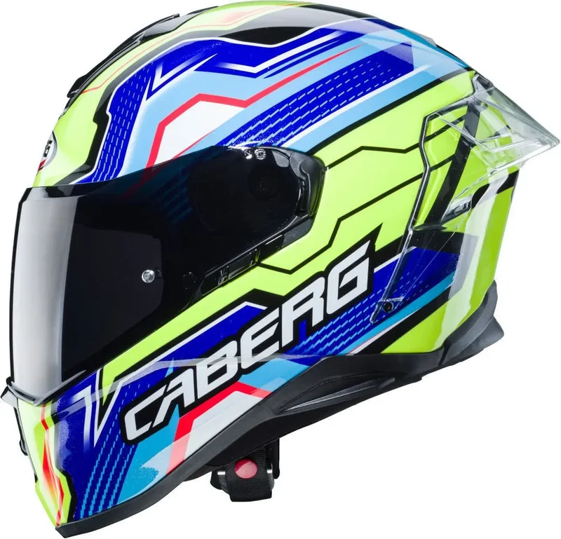 CABERG DRIFT EVO LB29 INTEGRALI CASCHI DI MOTO NERO GIALLO FLUO BLU