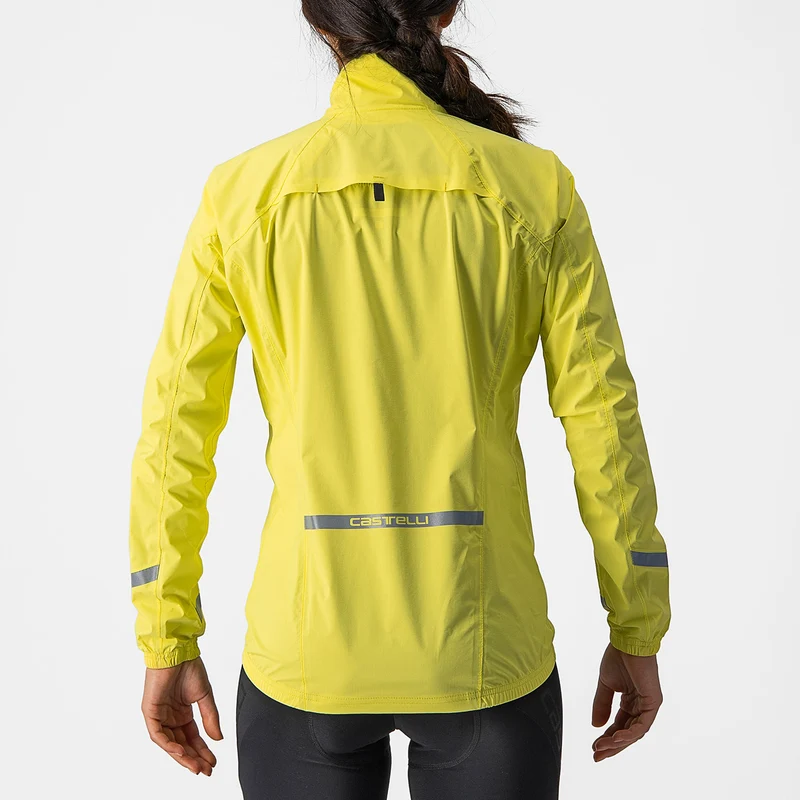 Mantellina donna Castelli Emergency 2 Rain - Giallo