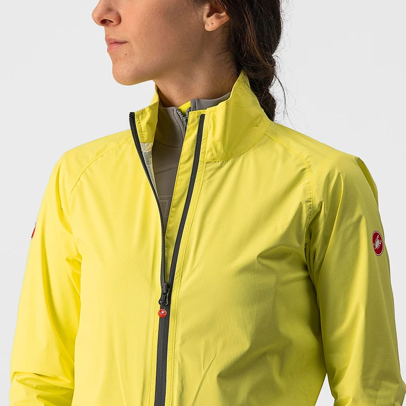 Mantellina donna Castelli Emergency 2 Rain - Giallo