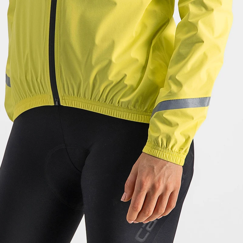 Mantellina donna Castelli Emergency 2 Rain - Giallo