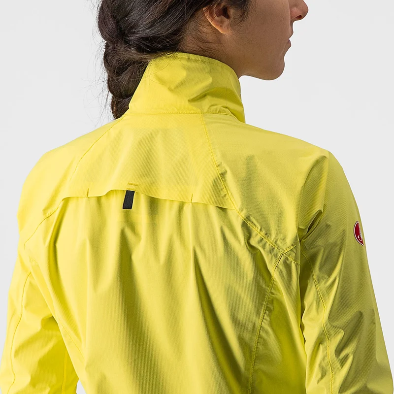 Mantellina donna Castelli Emergency 2 Rain - Giallo