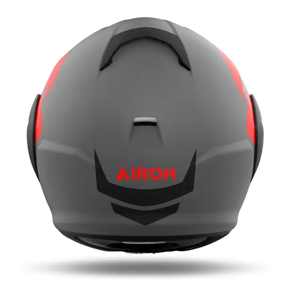 AIROH MATHISSE ILLUSION Capovolgere Moto Modulare Caschi Arancio Opaco